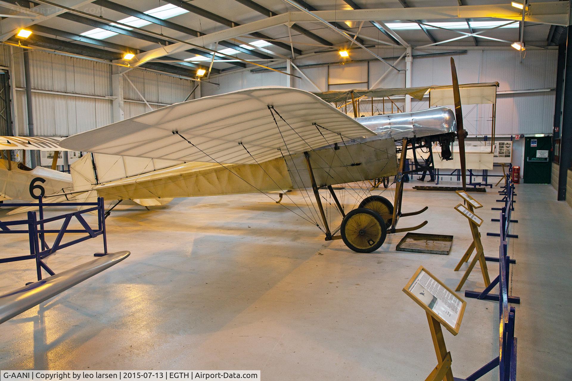 G-AANI, 1912 Blackburn Monoplane C/N 9, Shuttleworth Collection 13.7.2015