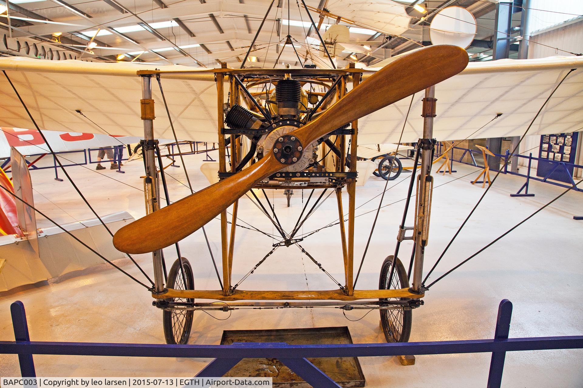 BAPC003, 1911 Bleriot Type XI C/N 14, Shuttleworth Collection 13.7.2015