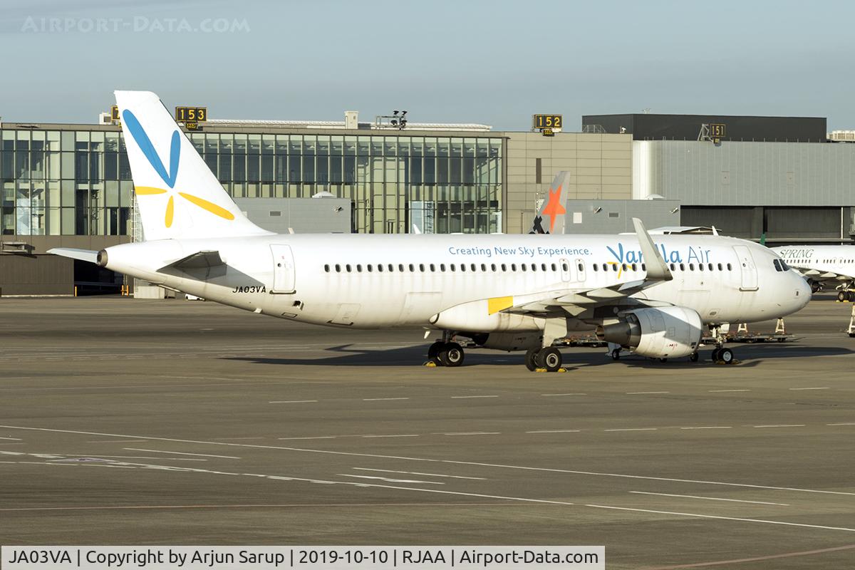 JA03VA, 2013 Airbus A320-216 C/N 5926, On the flight line at Narita.
