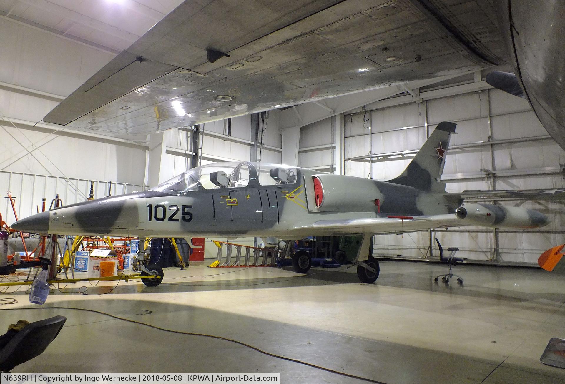 N639RH, 1982 Aero L-39 Albatros C/N 232203, Aero L-39 Albatros at the Oklahoma Museum of Flying, Oklahoma City OK
