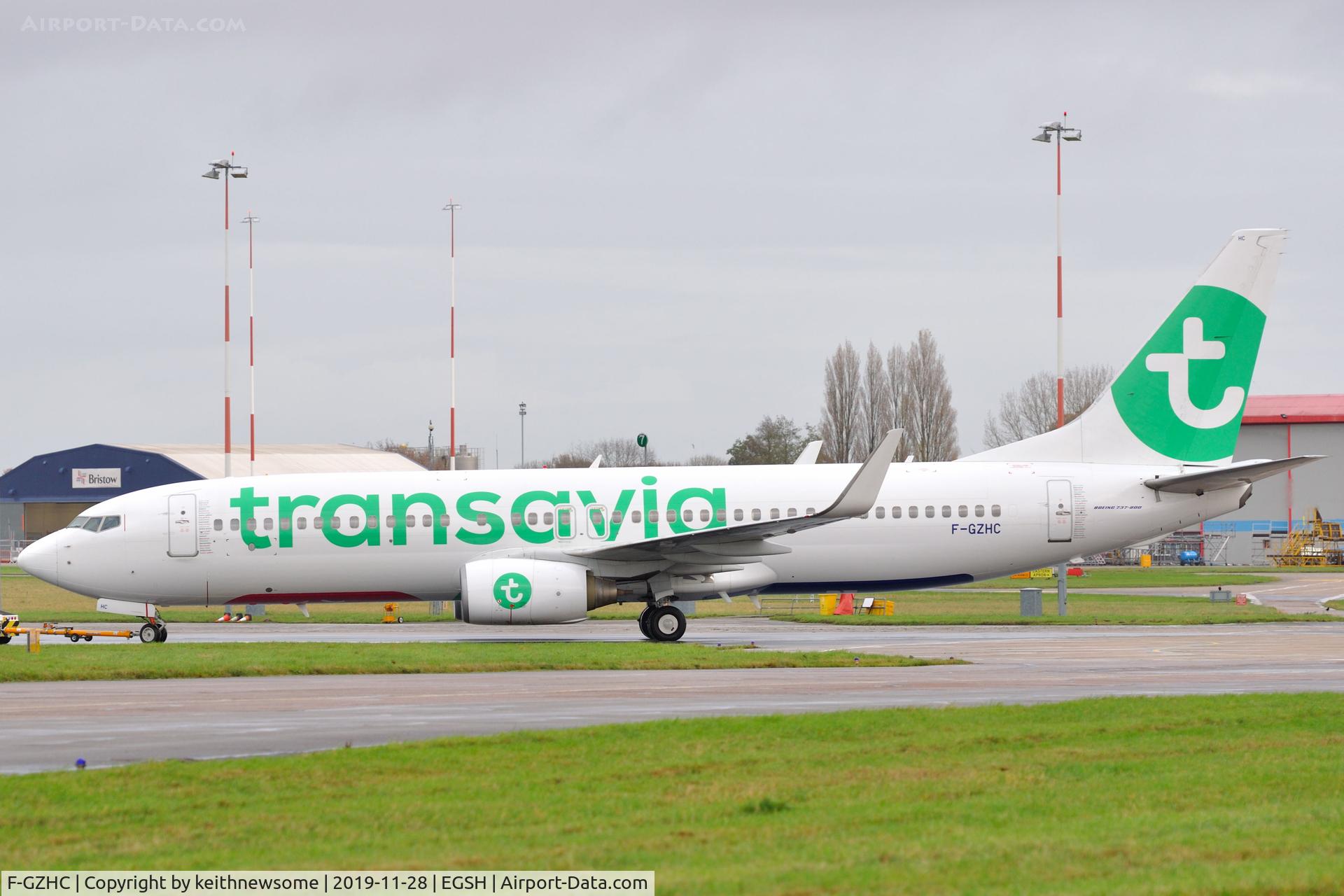 F-GZHC, 2008 Boeing 737-8K2 C/N 29651, Towed to engine test facility.