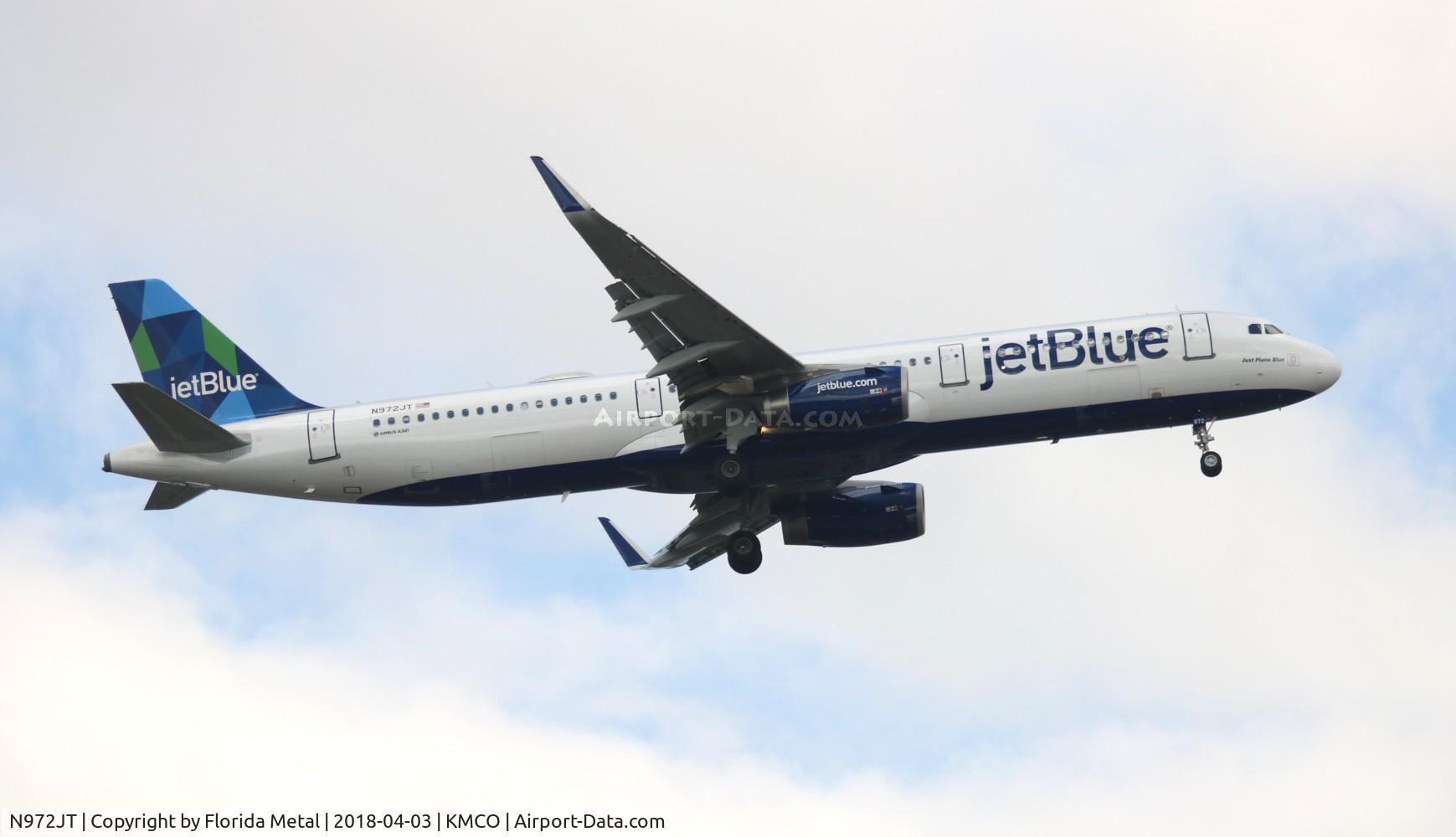 N972JT, 2016 Airbus A321-231 C/N 7455, JetBlue