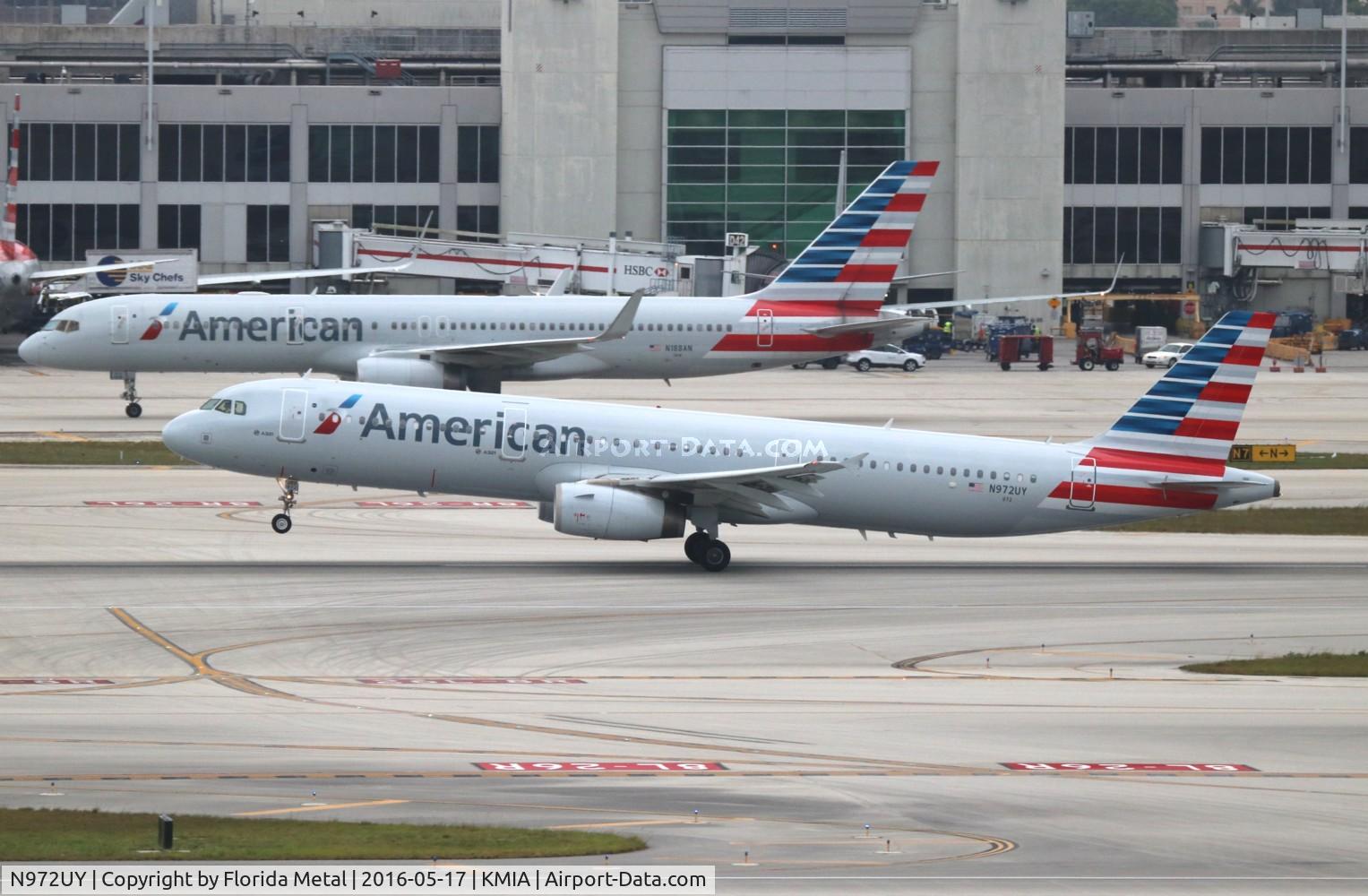 N972UY, 2009 Airbus A321-231 C/N 4123, American