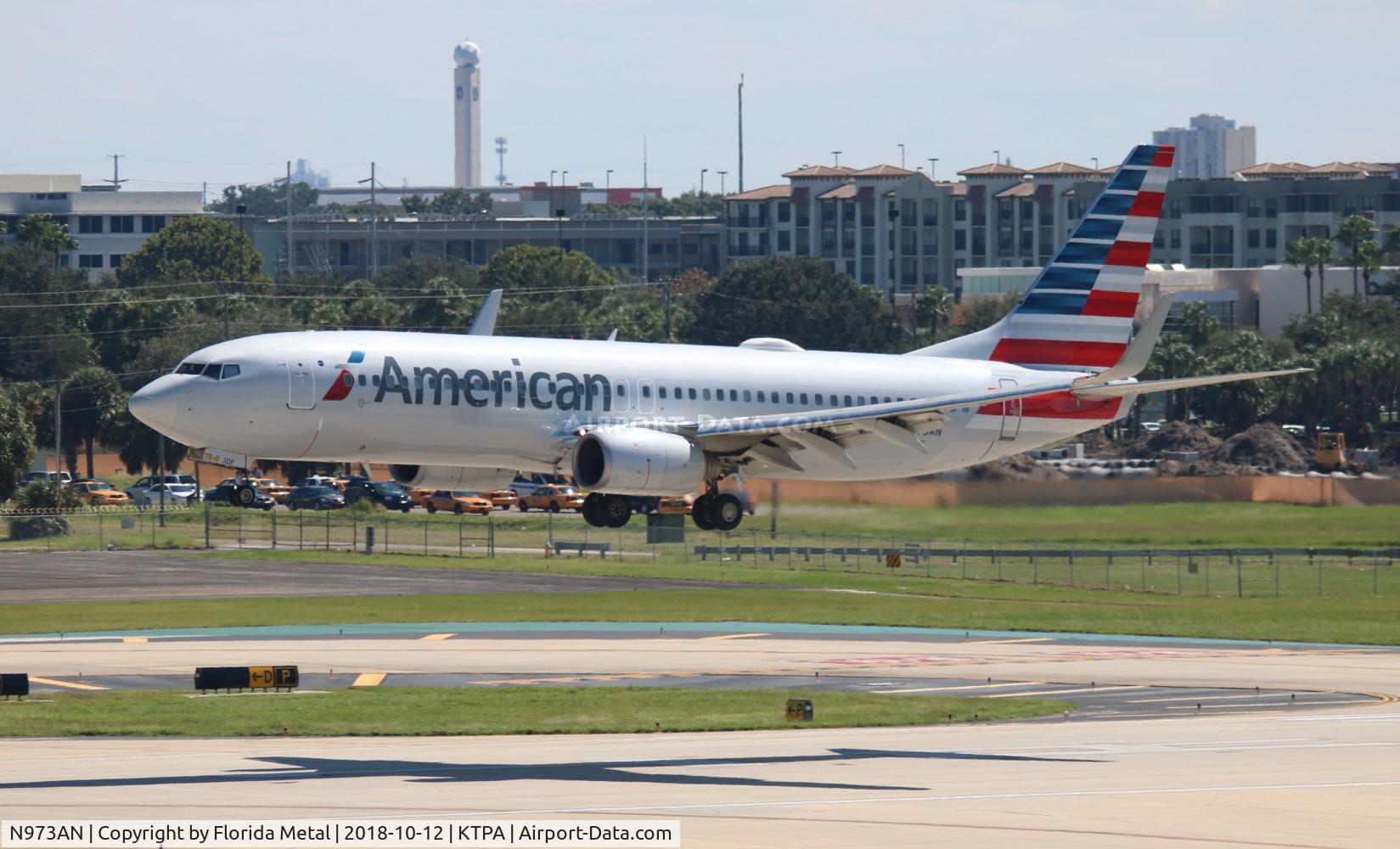 N973AN, 2001 Boeing 737-823 C/N 29548, American