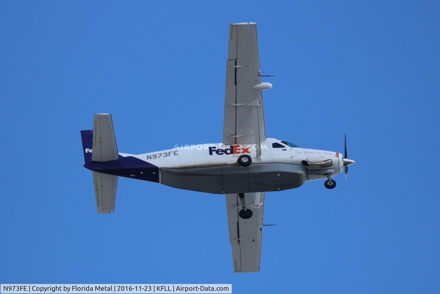 N973FE, 1988 Cessna 208B C/N 208B0098, FedEx