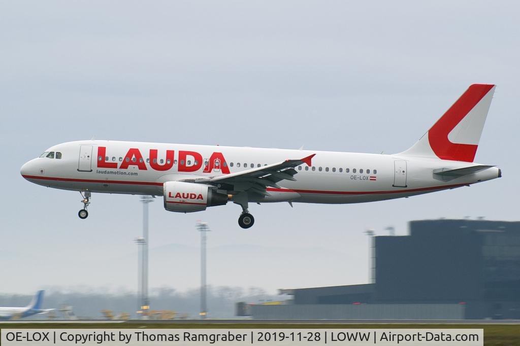 OE-LOX, 2007 Airbus A320-214 C/N 3272, Laudamotion Airbus A320