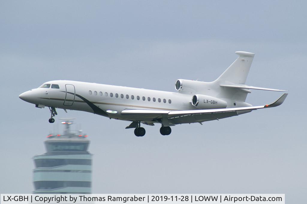 LX-GBH, 2019 Dassault Falcon 8X C/N 453, Luxaviation Dassault Falcon 8X