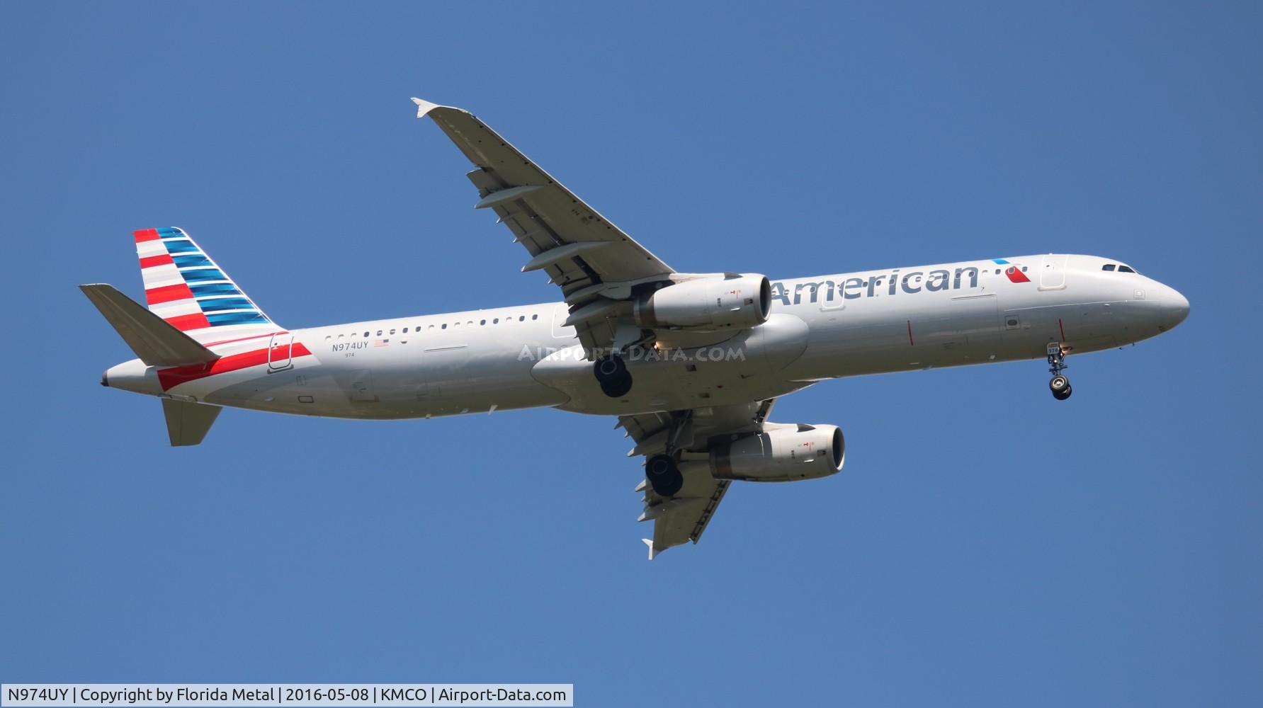 N974UY, 2011 Airbus A321-231 C/N 4898, American