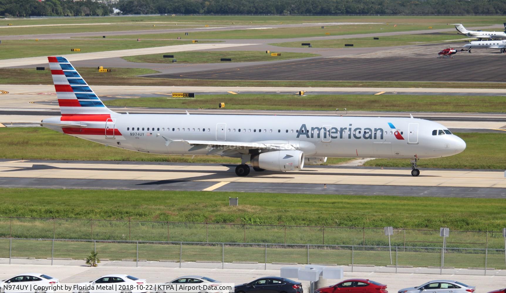 N974UY, 2011 Airbus A321-231 C/N 4898, American