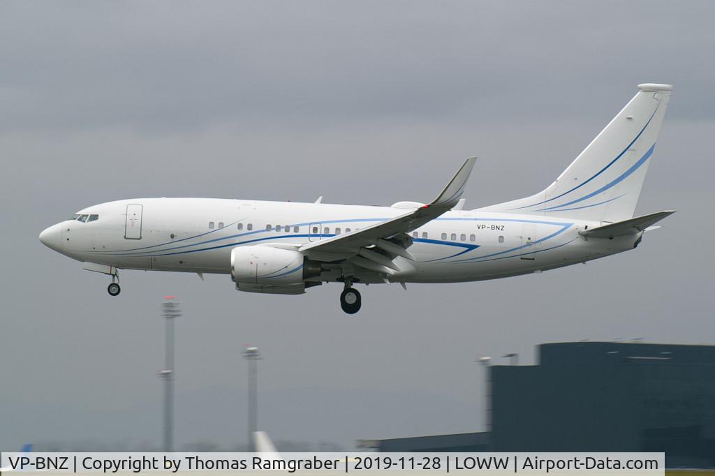 VP-BNZ, 2006 Boeing 737-7HD C/N 35959, Gazpromavia Boeing 737-700BBJ