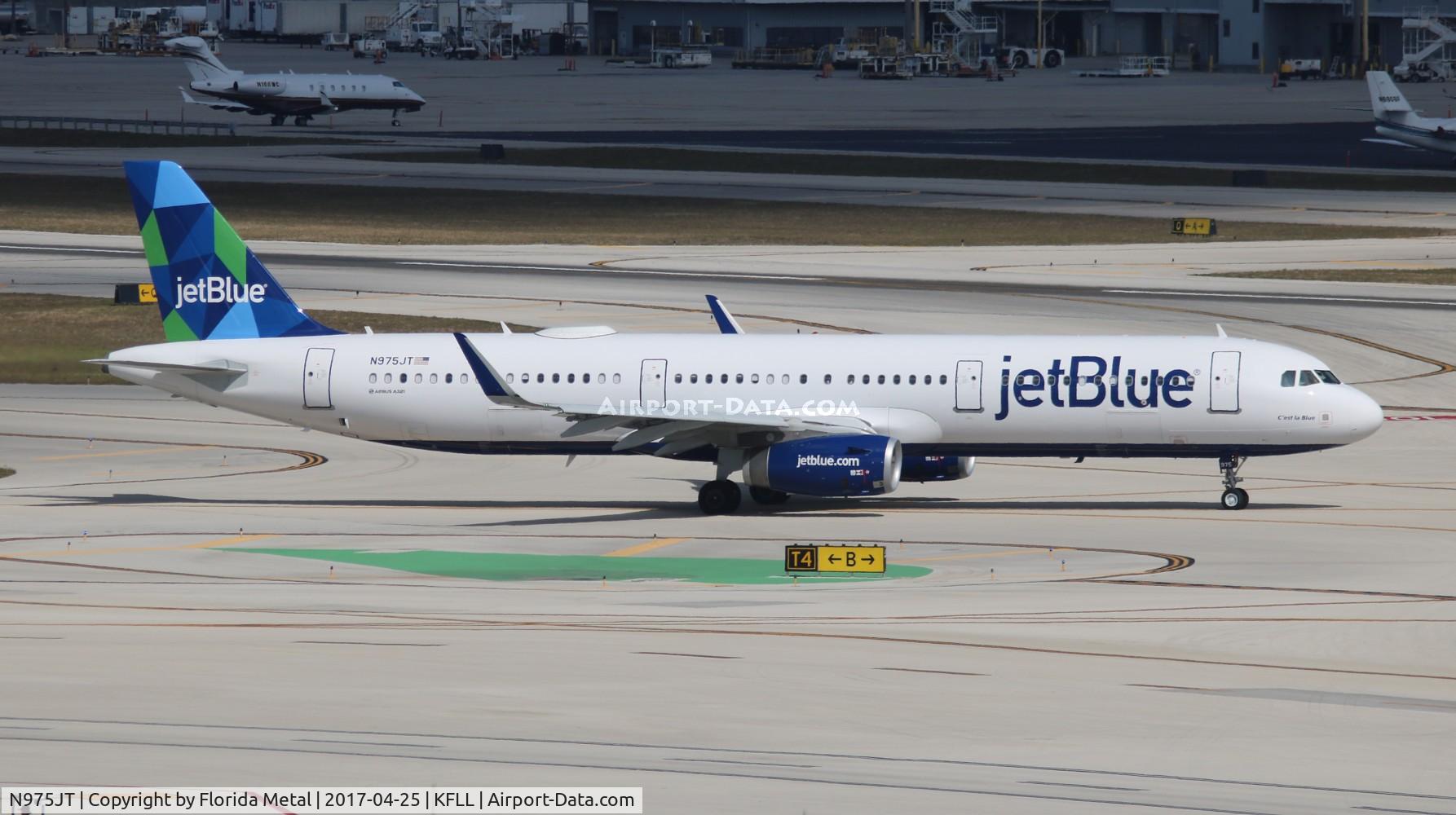 N975JT, 2017 Airbus A321-231 C/N 7520, JetBlue