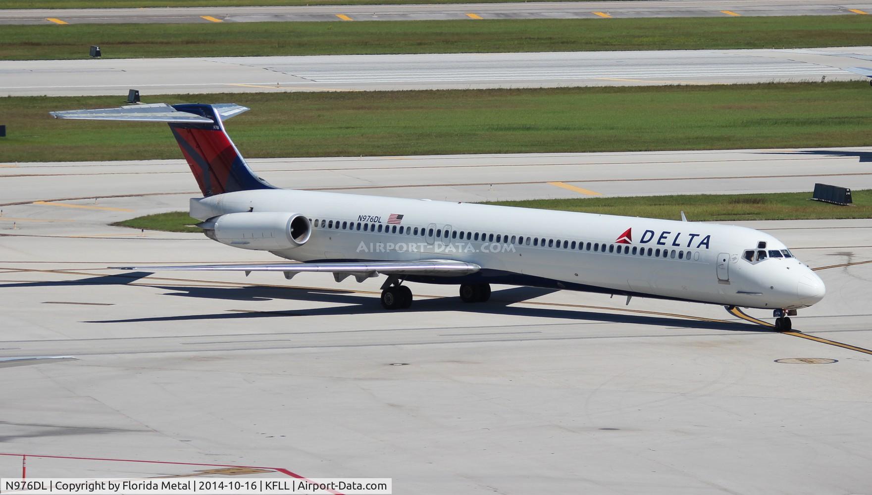 N976DL, 1991 McDonnell Douglas MD-88 C/N 53257, Delta