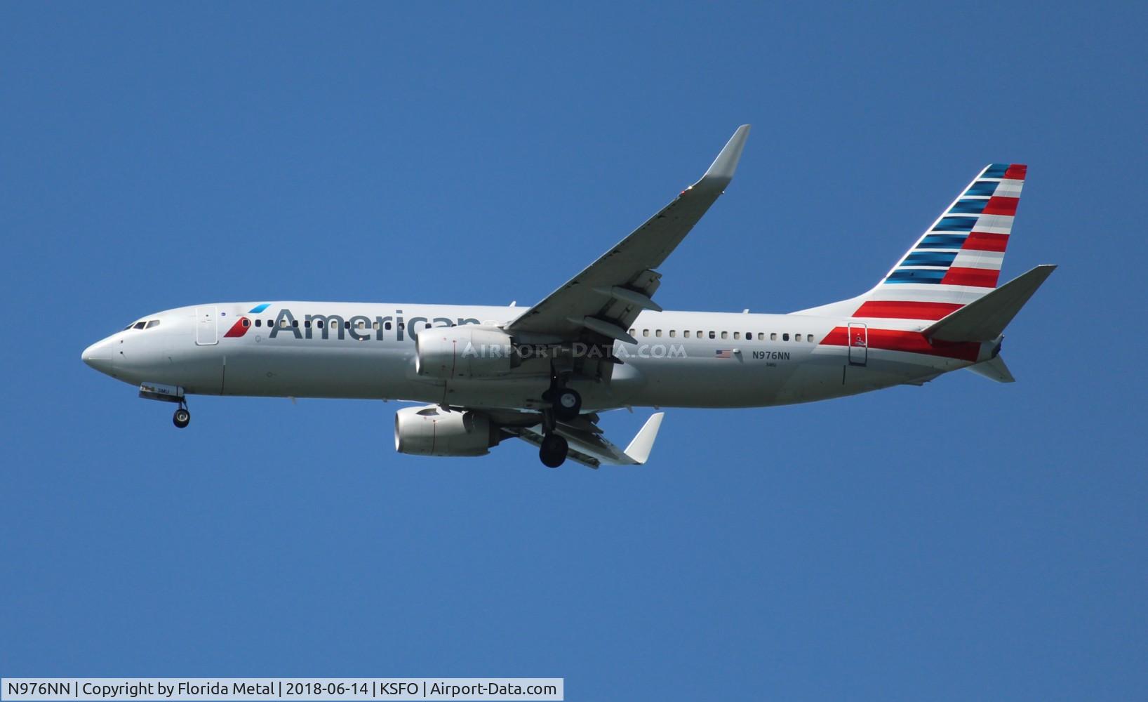 N976NN, 2015 Boeing 737-832 C/N 33243, American