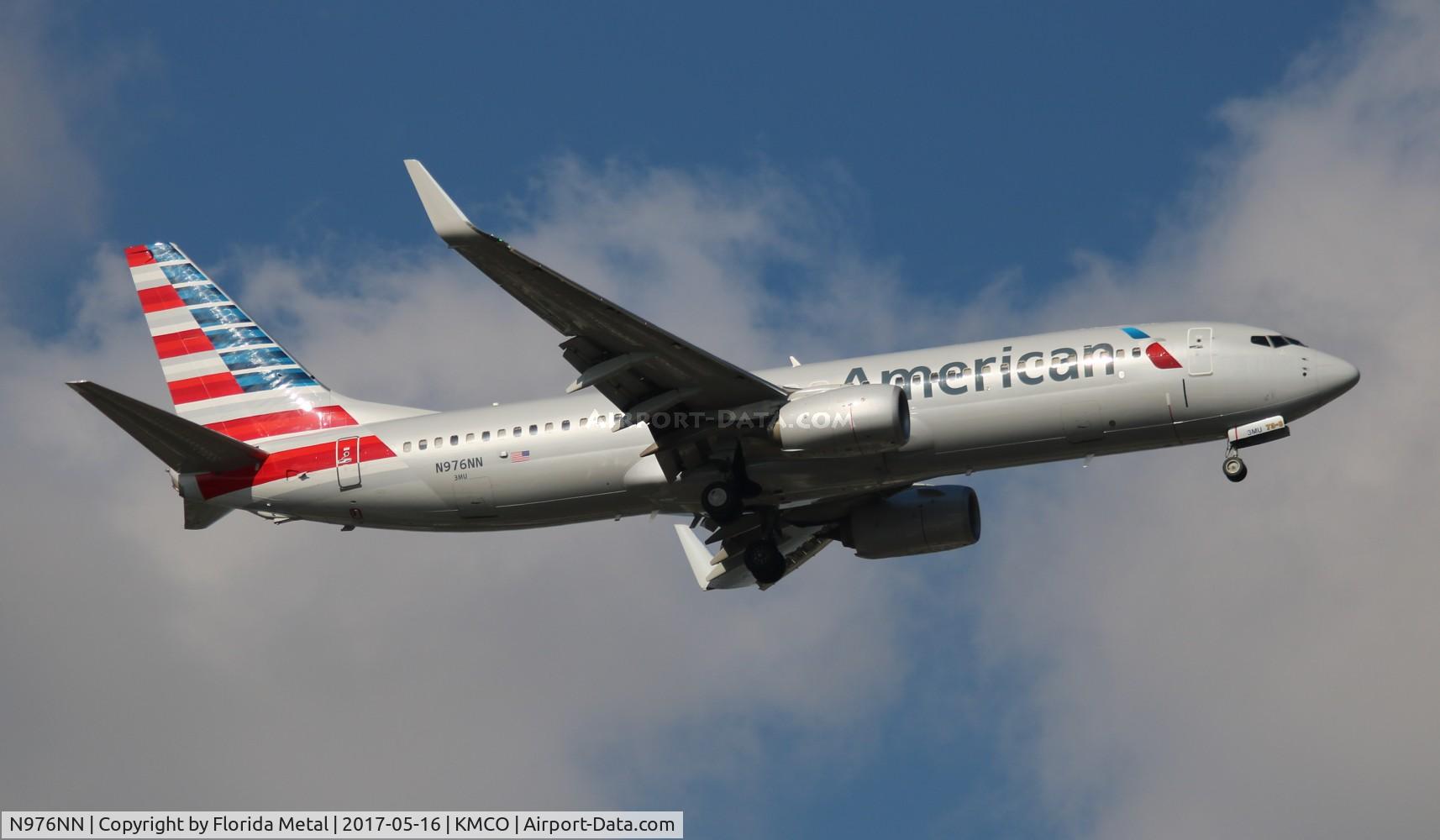 N976NN, 2015 Boeing 737-832 C/N 33243, American