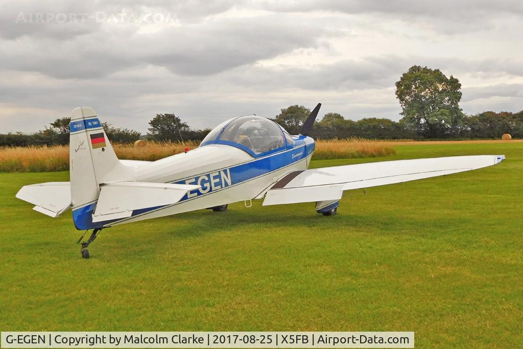 G-EGEN, 1961 Piel CP-301A Emeraude C/N AB.402, Piel CP-301A Emeraude G-EGEN Fishburn Airfield, UK. Aug 25 2017