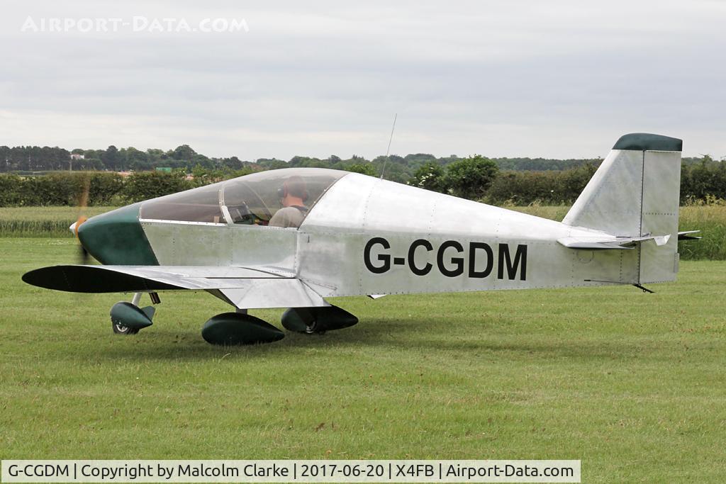 G-CGDM, 2009 Sonex Sonex C/N PFA 337-14761, Sonex Sonex G-CGDM Fishburn Airfield Jun 20 2017