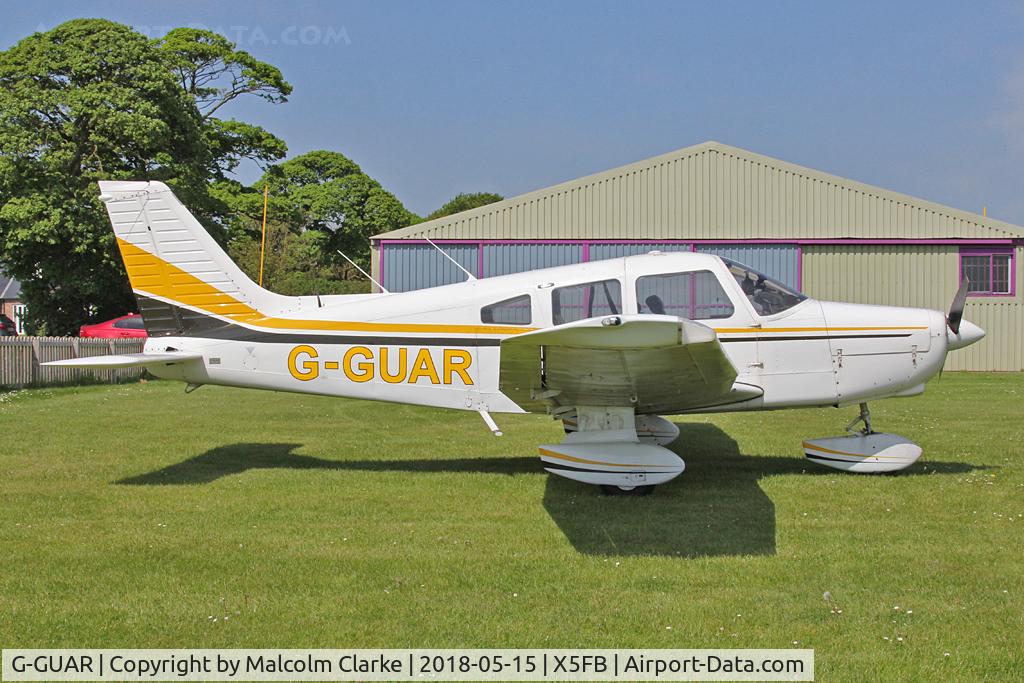 G-GUAR, 1978 Piper PA-28-161 Warrior II C/N 28-7816576, Piper PA-28-161 Warrior II G-GUAR Fishburn Airfield May 15 2018