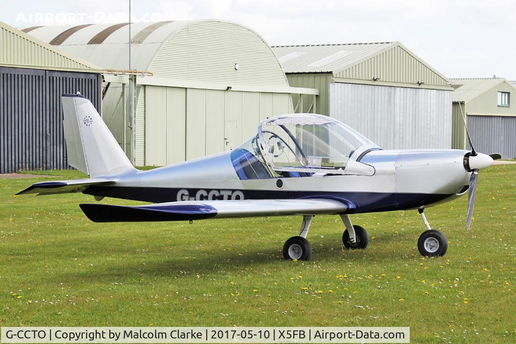 G-CCTO, 2004 Aerotechnik EV-97 Teameurostar UK C/N PFA 315-14136, Aerotechnik EV-97 Teameurostar UK G-CCTO Fishburn Airfield May 10 2017