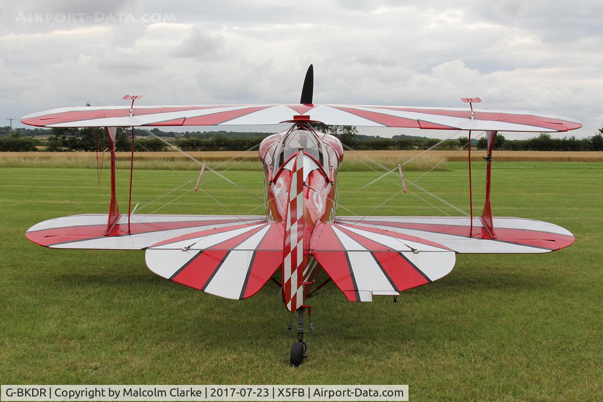 G-BKDR, 1982 Pitts S-1S Special C/N PFA 009-10654, Pitts S-1S Special G-BKDR Fishburn Airfield Jul 23 2017