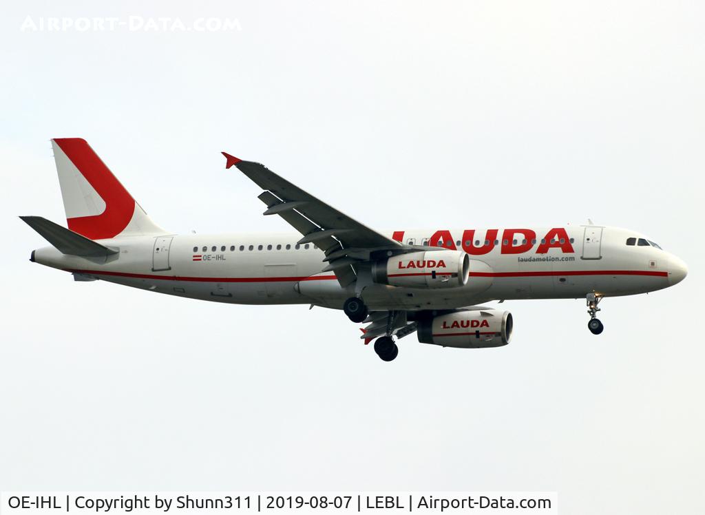 OE-IHL, 2007 Airbus A320-232 C/N 3105, Landing rwy 07L
