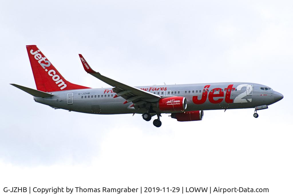 G-JZHB, 2000 Boeing 737-8K5 C/N 28623, Jet2 Boeing 737-800