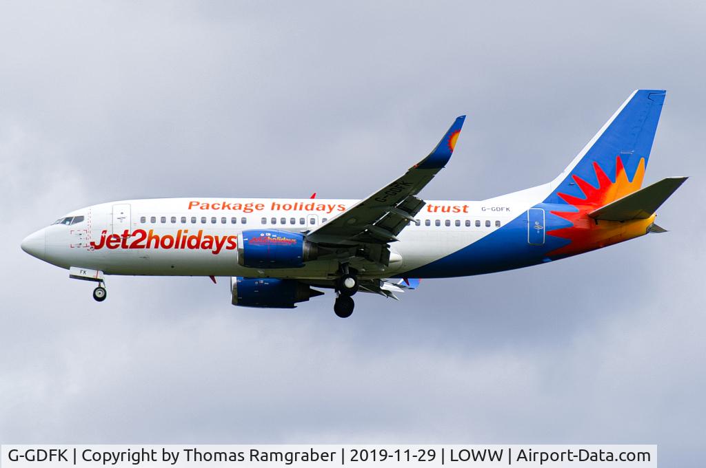 G-GDFK, 1998 Boeing 737-36N C/N 28572, Jet2 Boeing 737-300