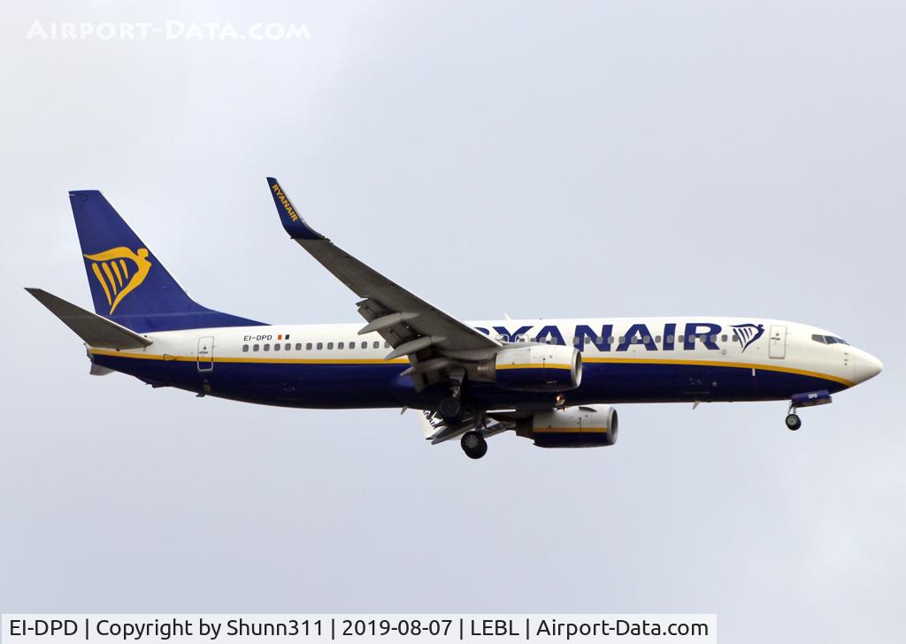 EI-DPD, 2006 Boeing 737-8AS C/N 33623, Landing rwy 07L