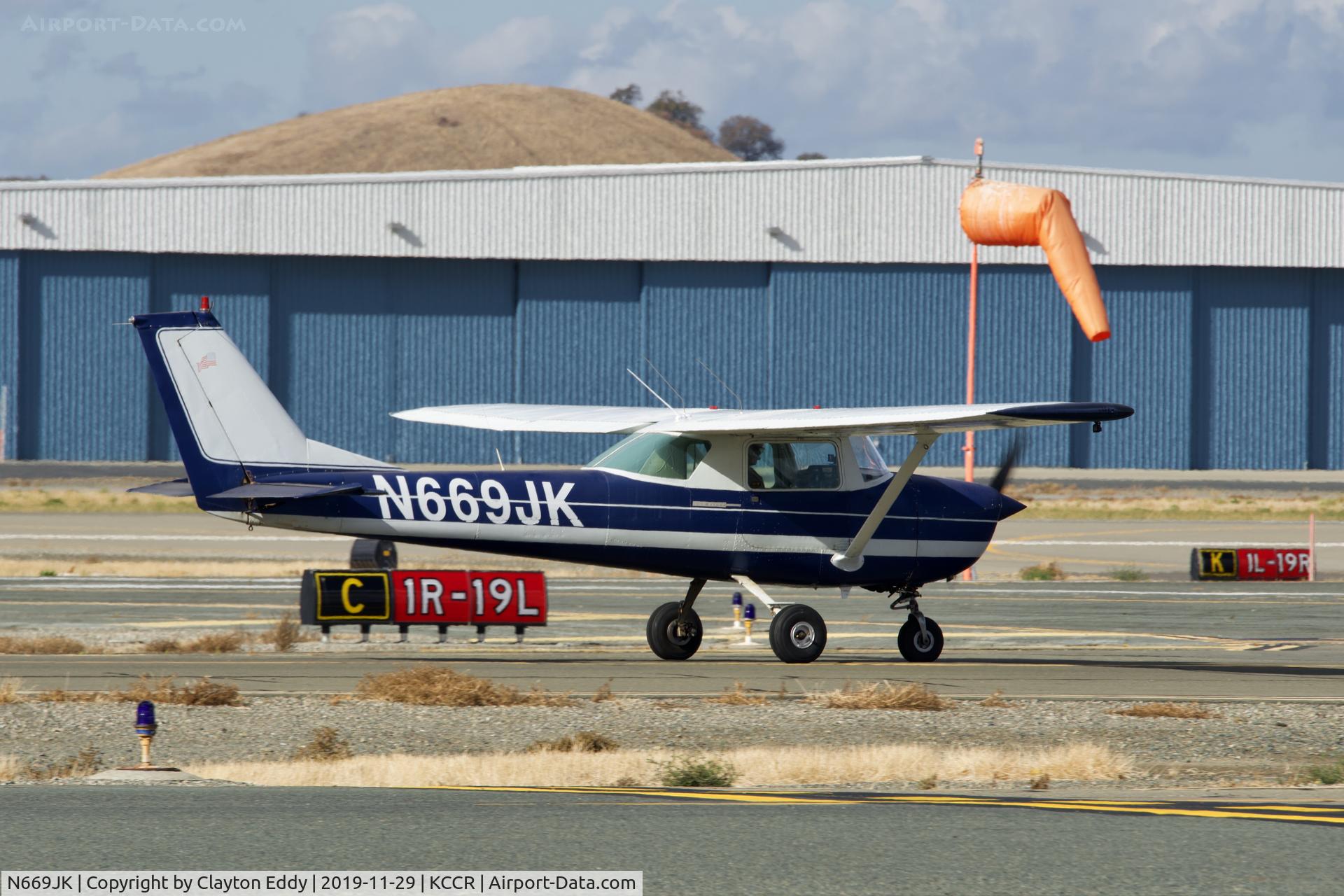 N669JK, 1968 Cessna 150H C/N 15068277, Buchanan Field Concord California 2019.