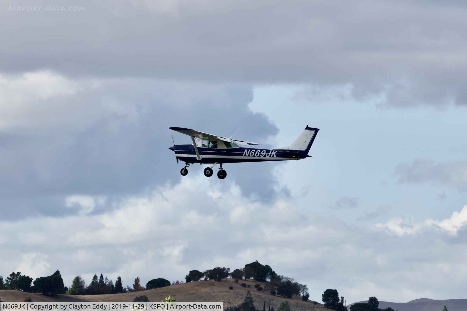 N669JK, 1968 Cessna 150H C/N 15068277, Buchanan Field Concord California 2019.
