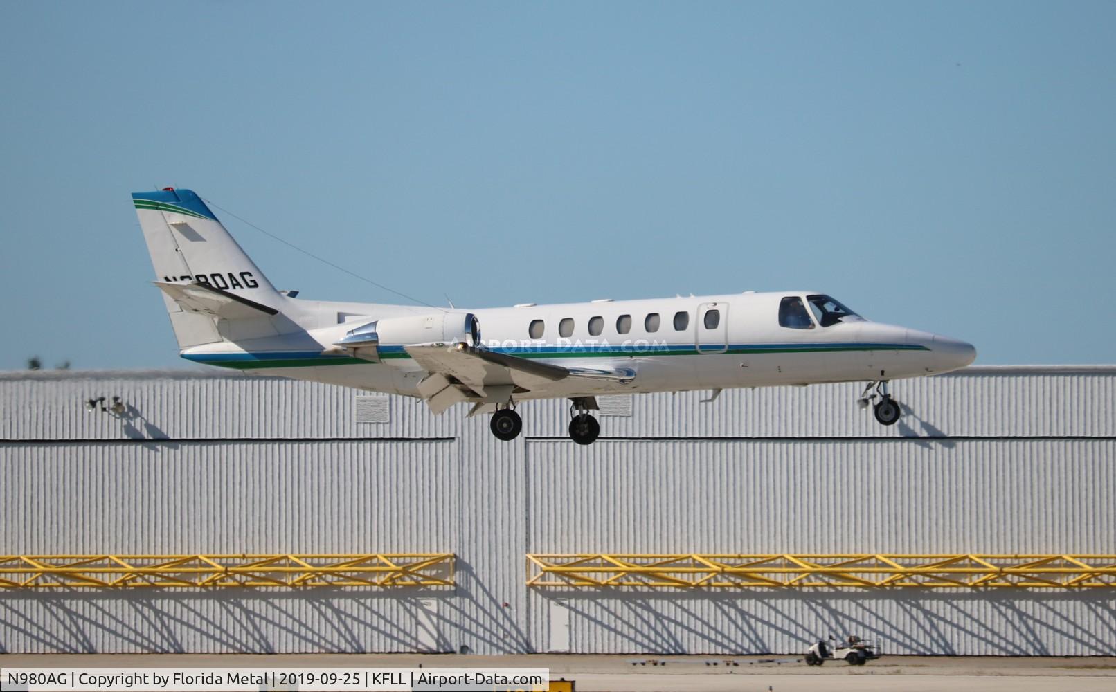 N980AG, 1996 Cessna 560 Citation Ultra C/N 560-0348, Citation Ultra