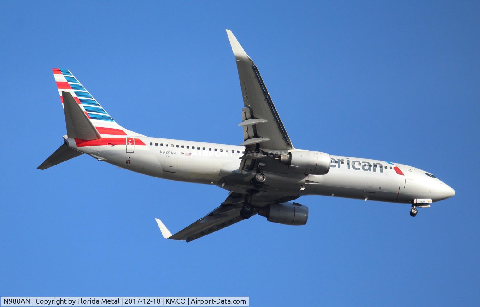 N980AN, 2009 Boeing 737-823 C/N 33203, American