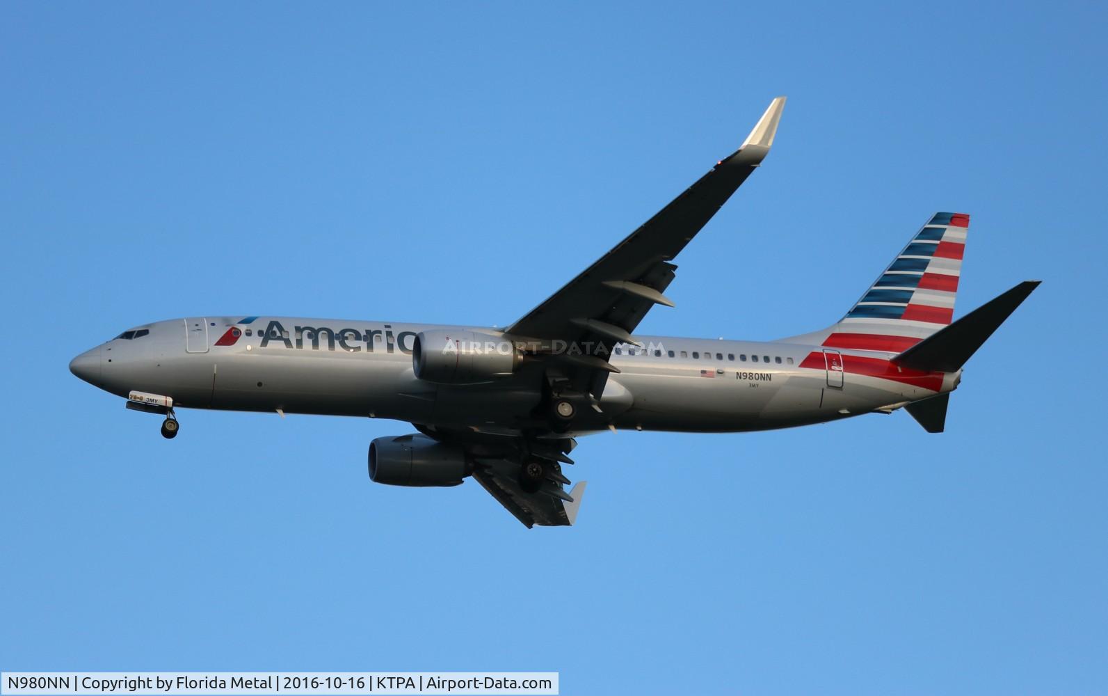 N980NN, 2015 Boeing 737-823 C/N 31229, American