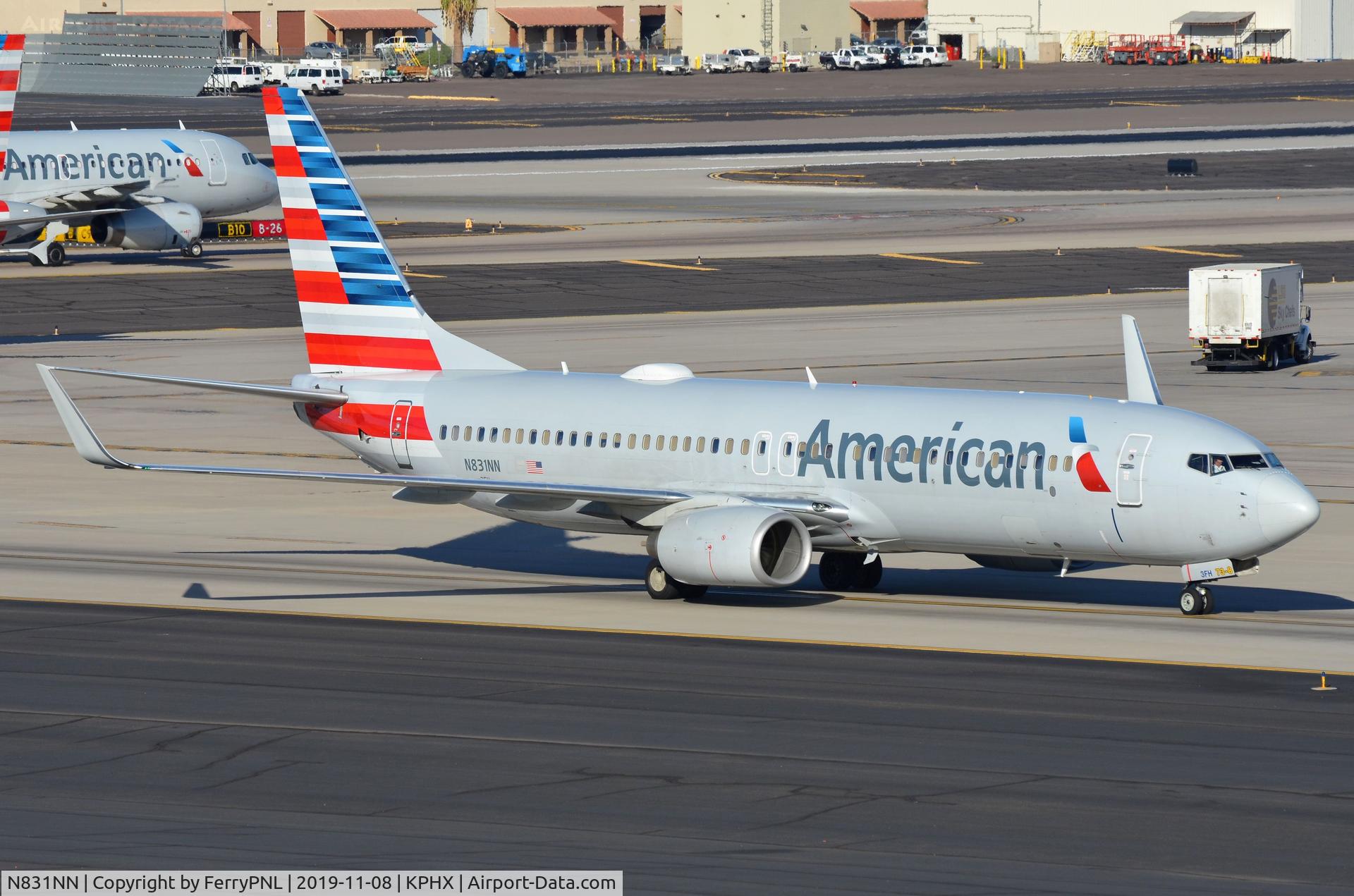 N831NN, 2010 Boeing 737-823 C/N 33211, American B738