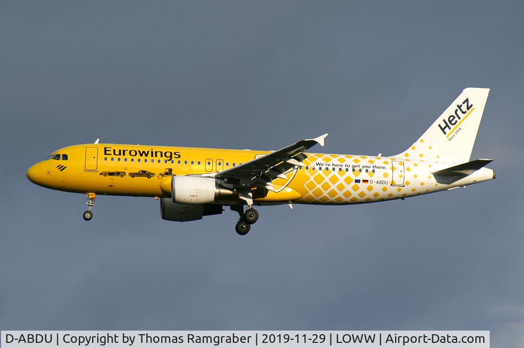 D-ABDU, 2008 Airbus A320-214 C/N 3516, Eurowings Airbus A320