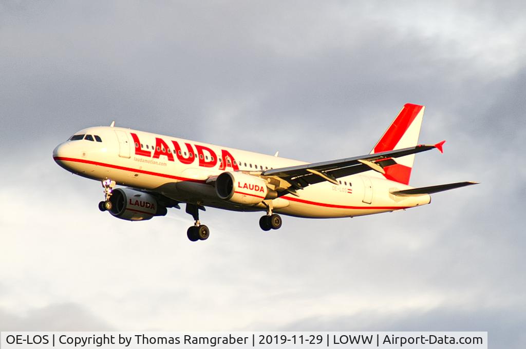 OE-LOS, 2007 Airbus A320-214 C/N 3153, Laudamotion Airbus A320