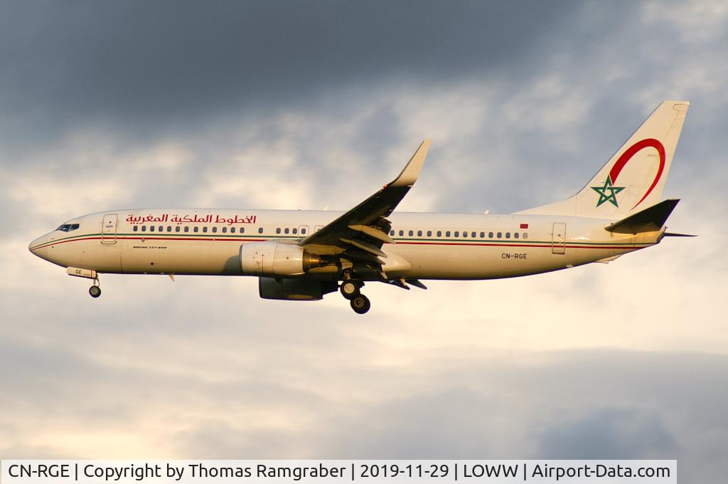 CN-RGE, 2011 Boeing 737-86N C/N 36822, Royal Air Maroc Boeing 737-800