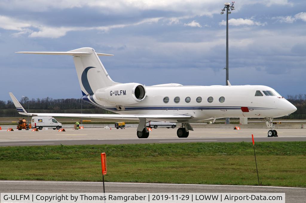 G-ULFM, 2016 Gulfstream Aerospace GIV-X (G450) C/N 4359, Pen-Avia Gulfstream G450