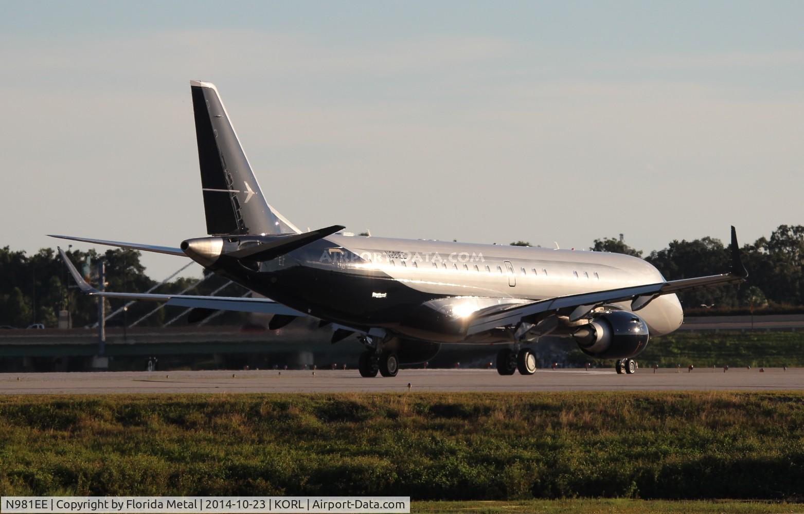 N981EE, 2013 Embraer ERJ-190-100ECJ Lineage 1000 C/N 19000559, Lineage 1000