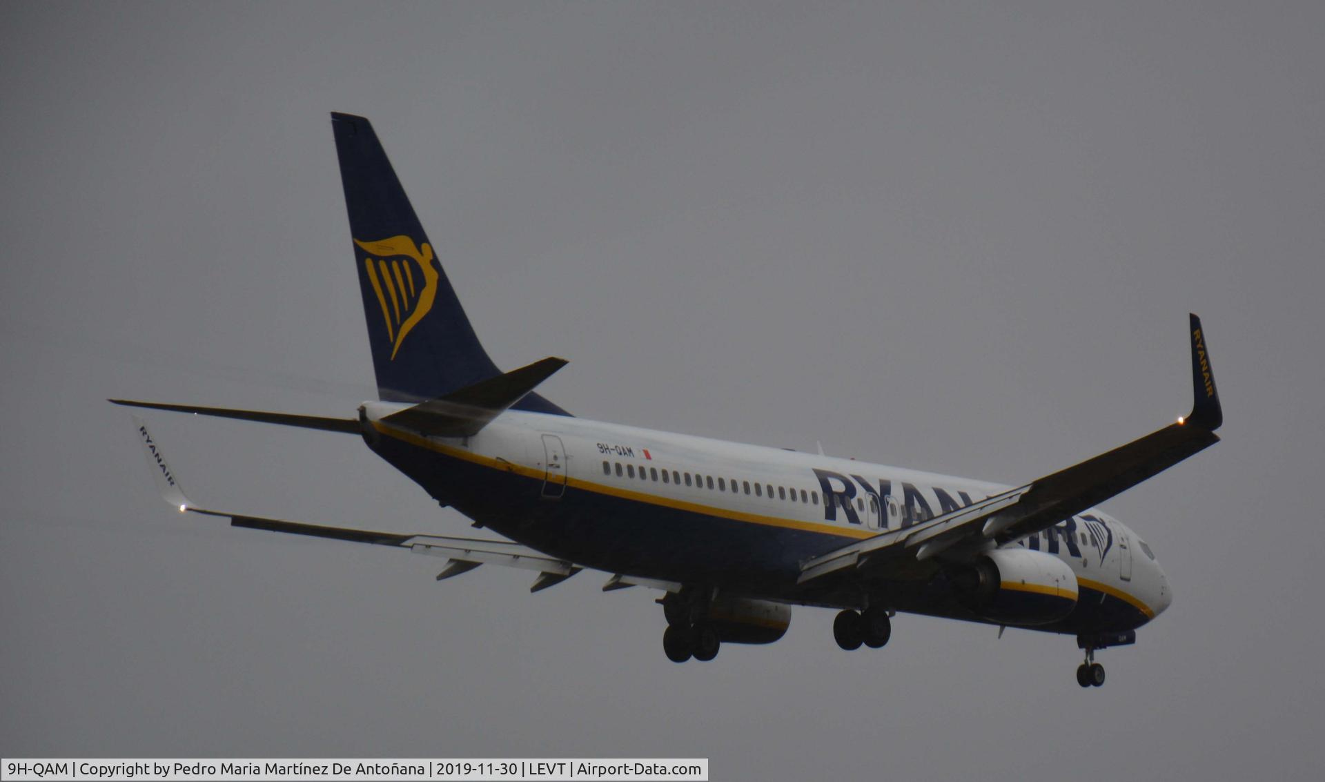 9H-QAM, 2017 Boeing 737-800 C/N 44794, Aeropuerto de Foronda - Vitoria-Gasteiz - Euskadi - España