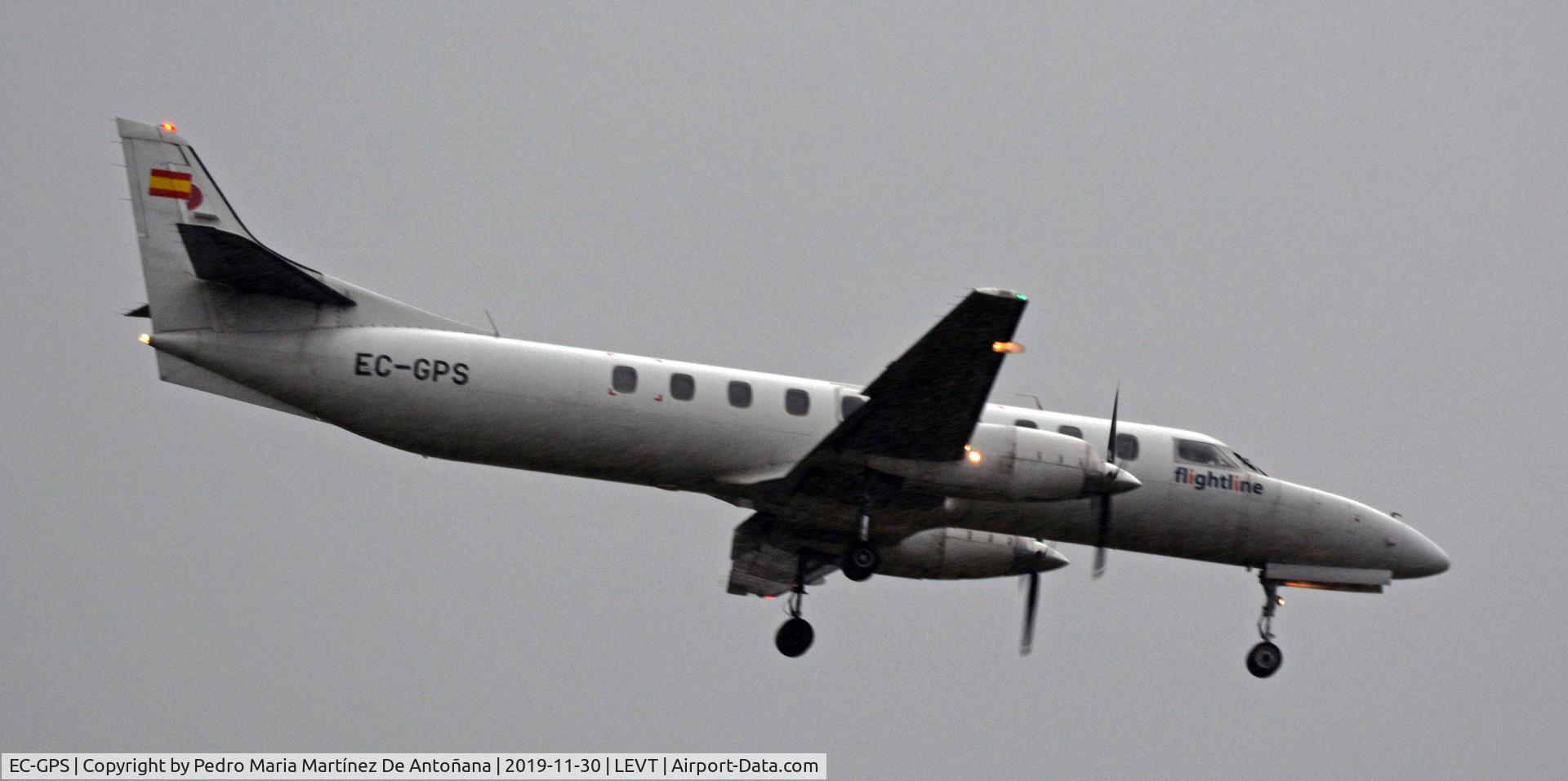 EC-GPS, 1988 Fairchild SA-227AC Metro III C/N AC-722, Aeropuerto de Foronda - Vitoria-Gasteiz - Euskadi - España