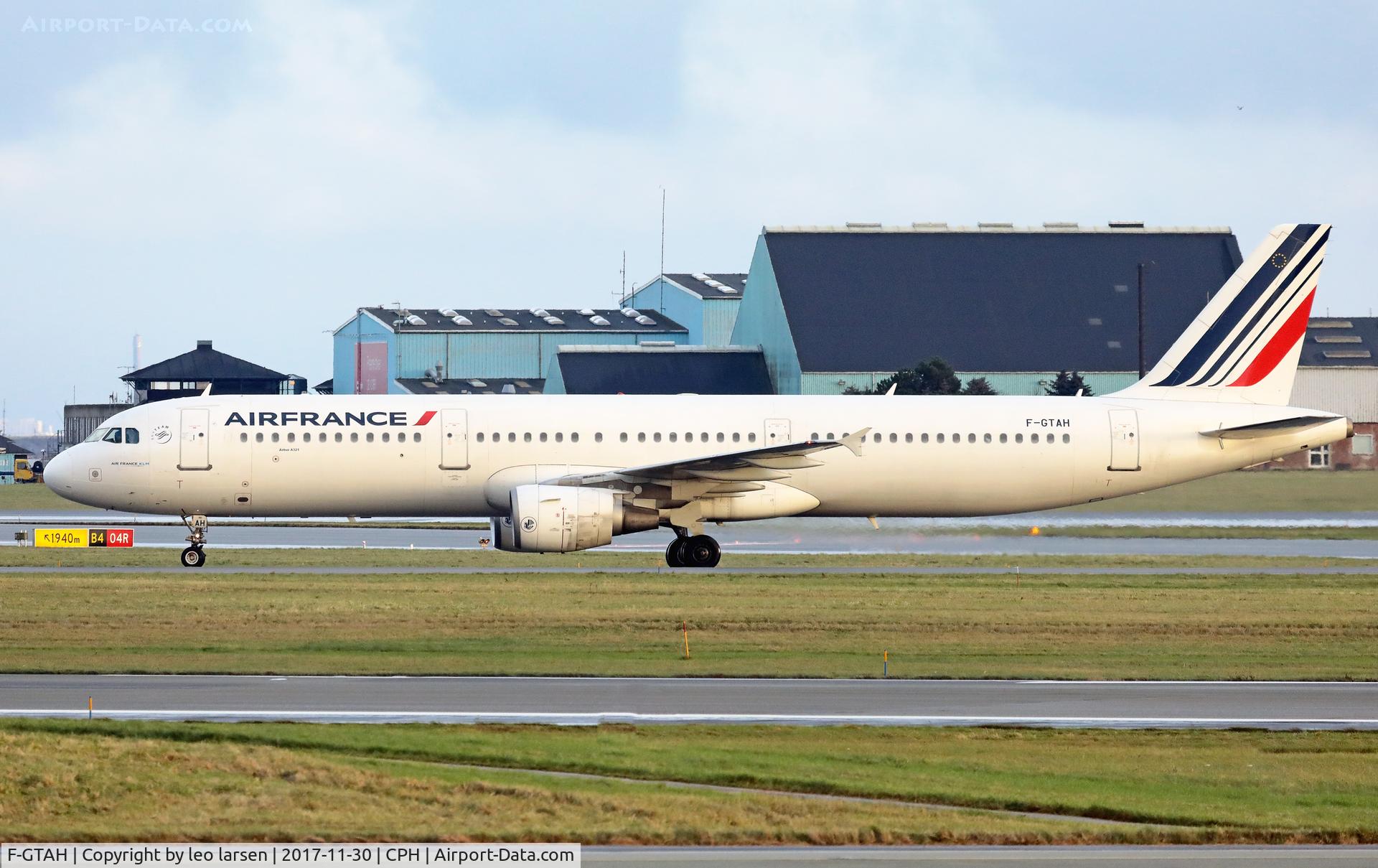 F-GTAH, 1999 Airbus A321-211 C/N 1133, Copenhagen 30.11.2017