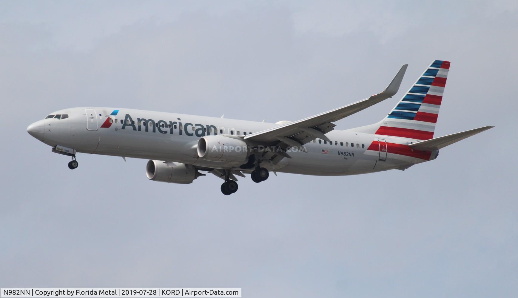 N982NN, 2015 Boeing 737-823 C/N 31231, American