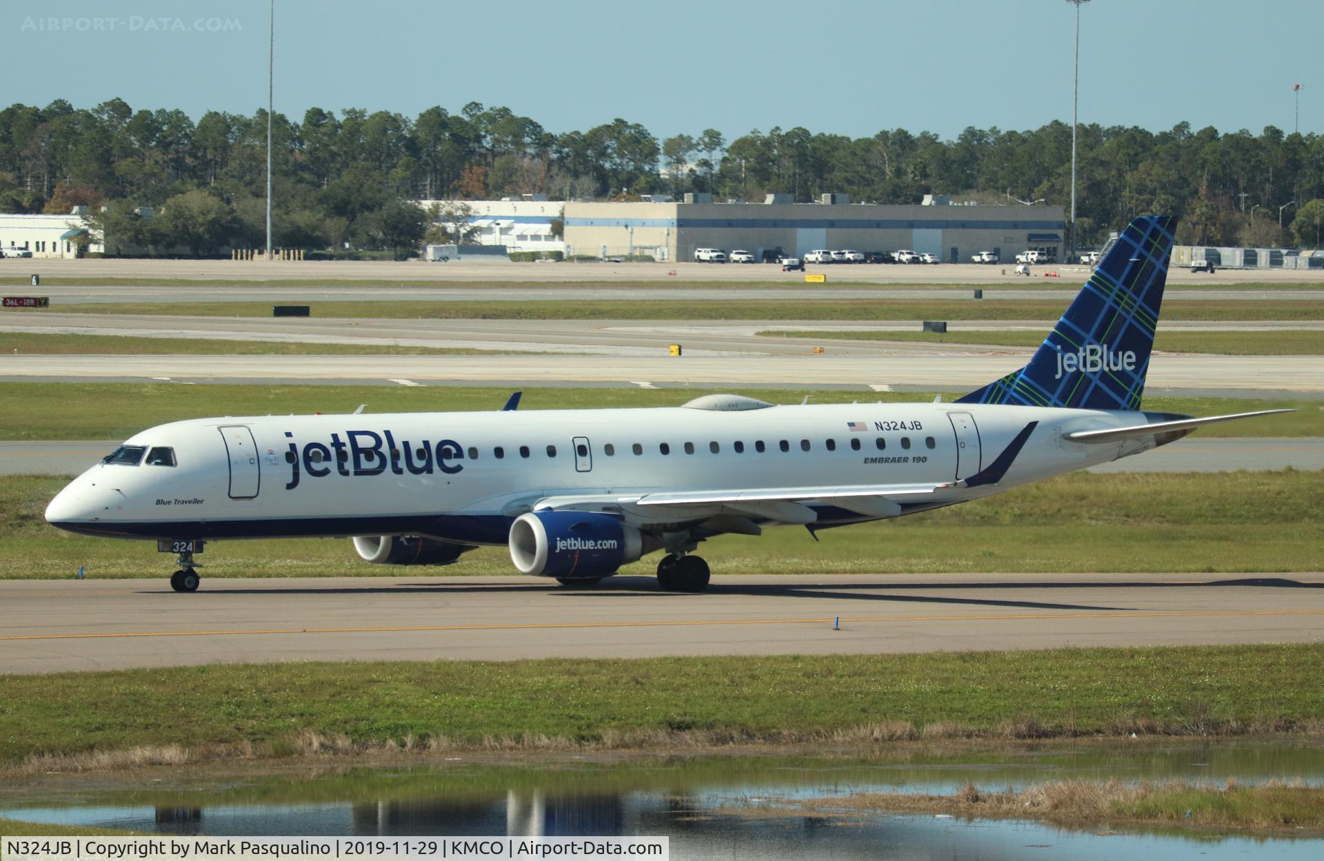 N324JB, 2010 Embraer ERJ-190-100 IGW 190AR C/N 19000388, ERJ-190-100 IGW