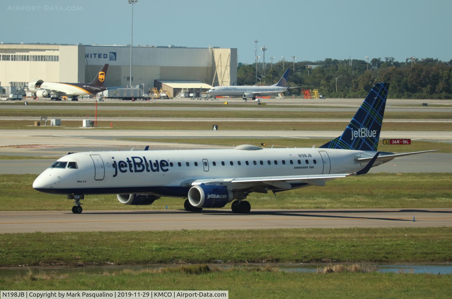 N198JB, 2006 Embraer 190AR (ERJ-190-100IGW) C/N 19000021, ERJ-190-100IGW