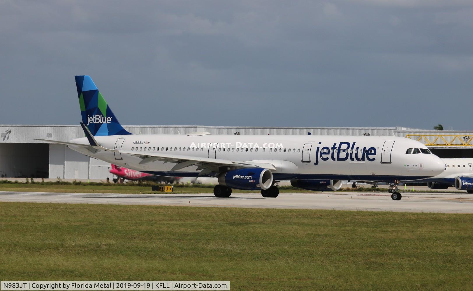 N983JT, 2017 Airbus A321-231 C/N 7739, JetBlue