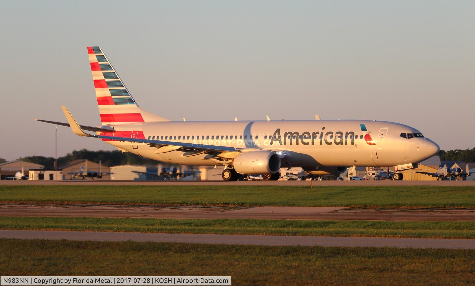 N983NN, 2015 Boeing 737-823 C/N 3337, American