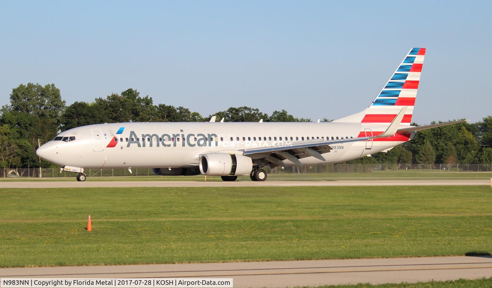 N983NN, 2015 Boeing 737-823 C/N 3337, American