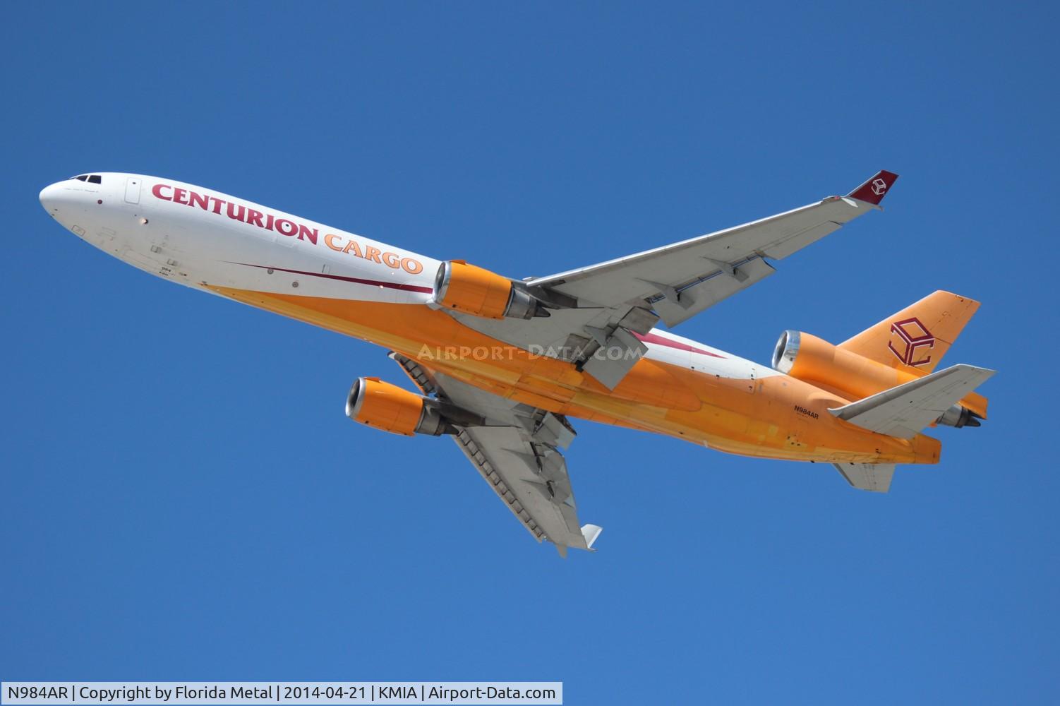 N984AR, 1992 McDonnell Douglas MD-11F C/N 48429, Centurion