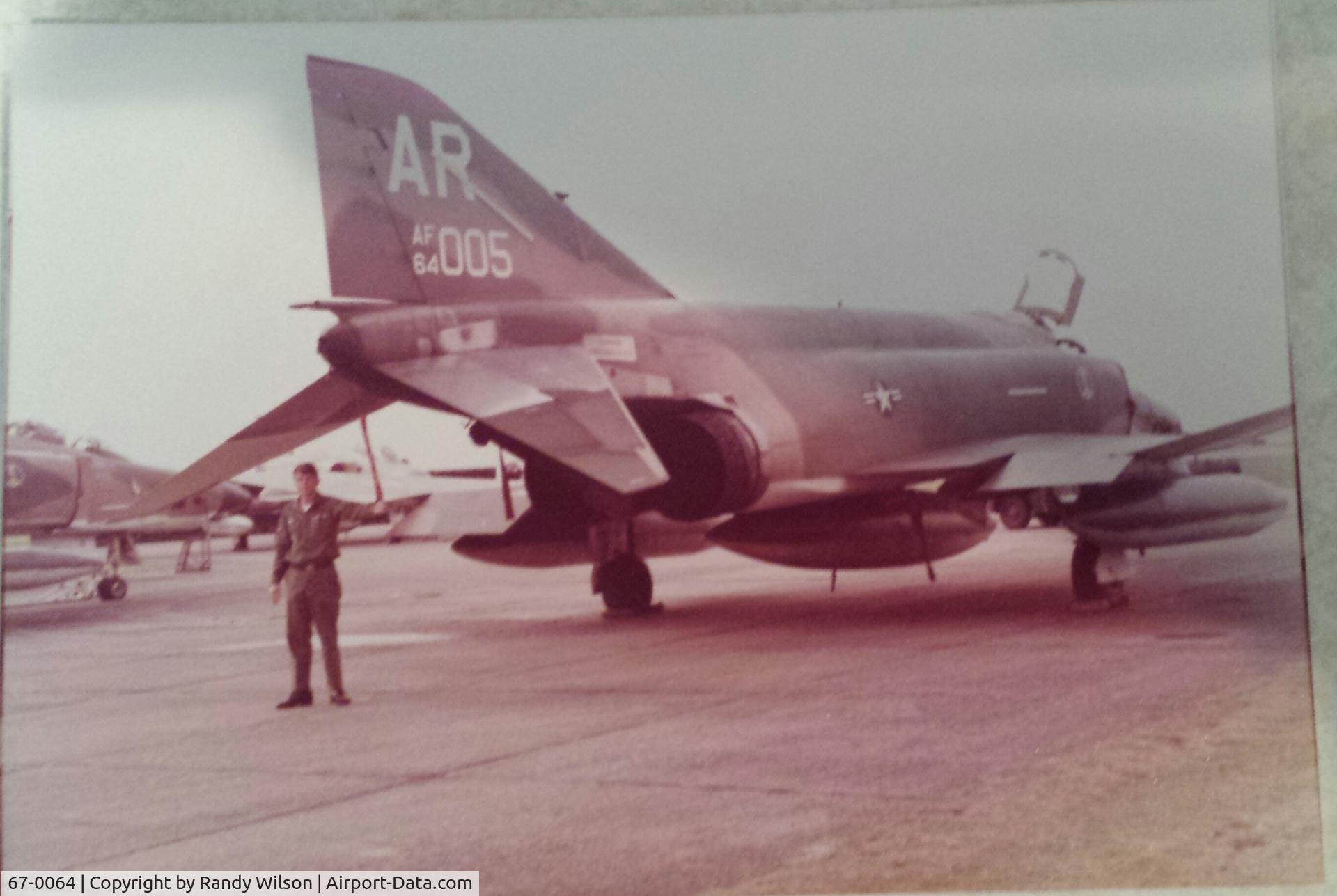 67-0064, 1967 General Dynamics F-111A Aardvark C/N A1-109, Static display at air show at Davis Monthom AFB