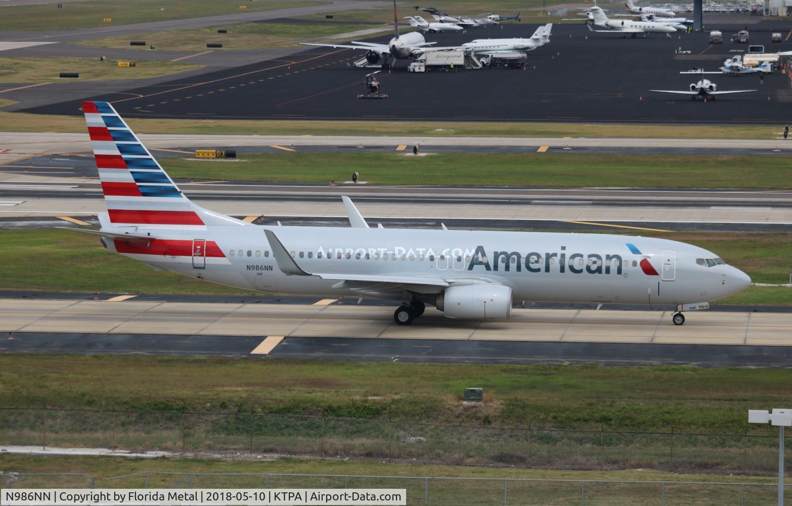 N986NN, 2016 Boeing 737-823 C/N 31236, American